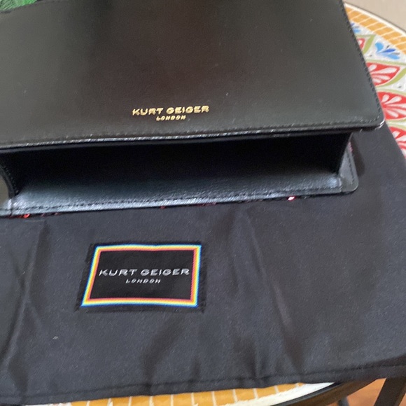 kurt Geiger London Shoreditch Floral Sequin Small Crossbody Bag - Picture 8 of 17